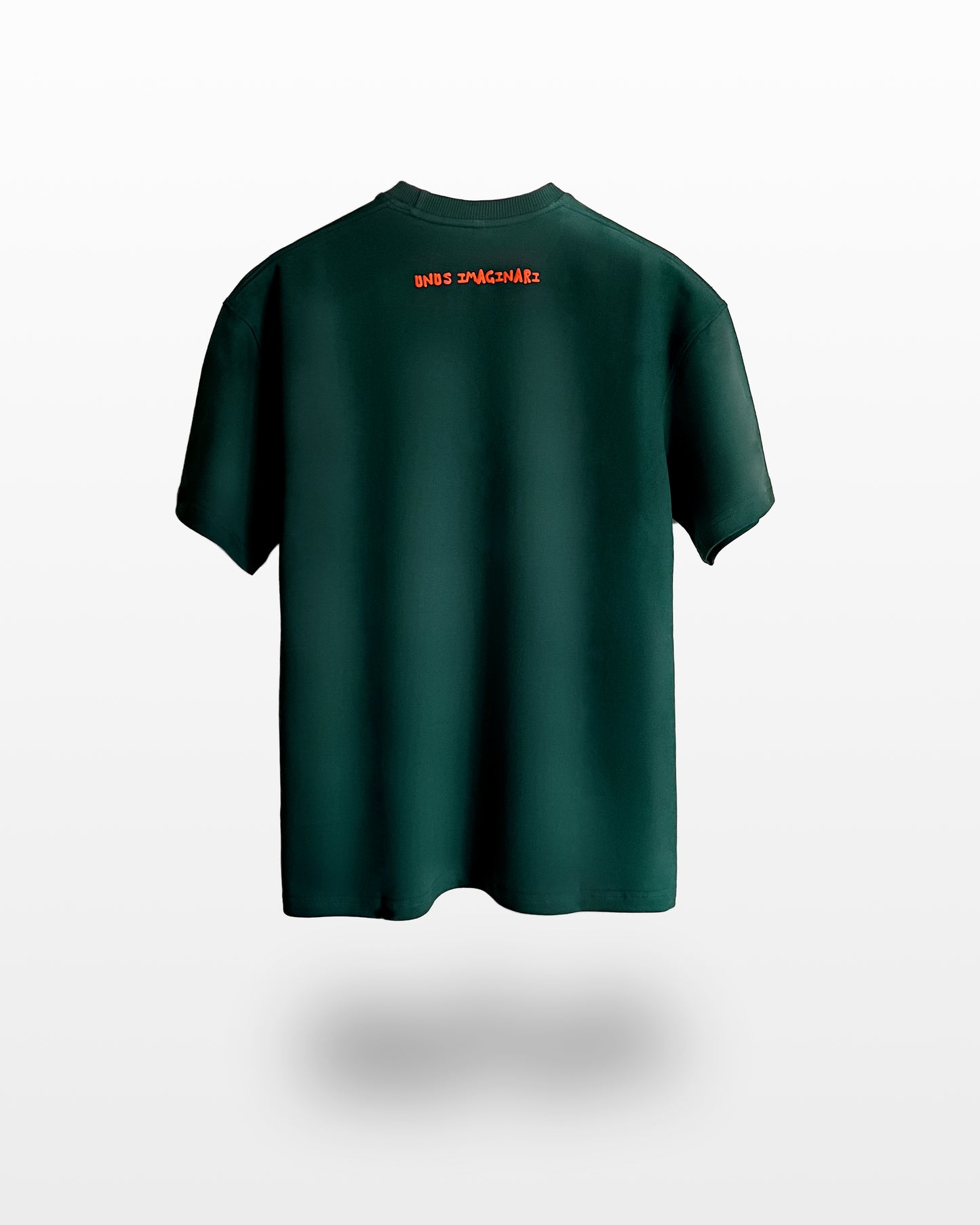 Hate Still Burns Dark Green Tshirt - Back