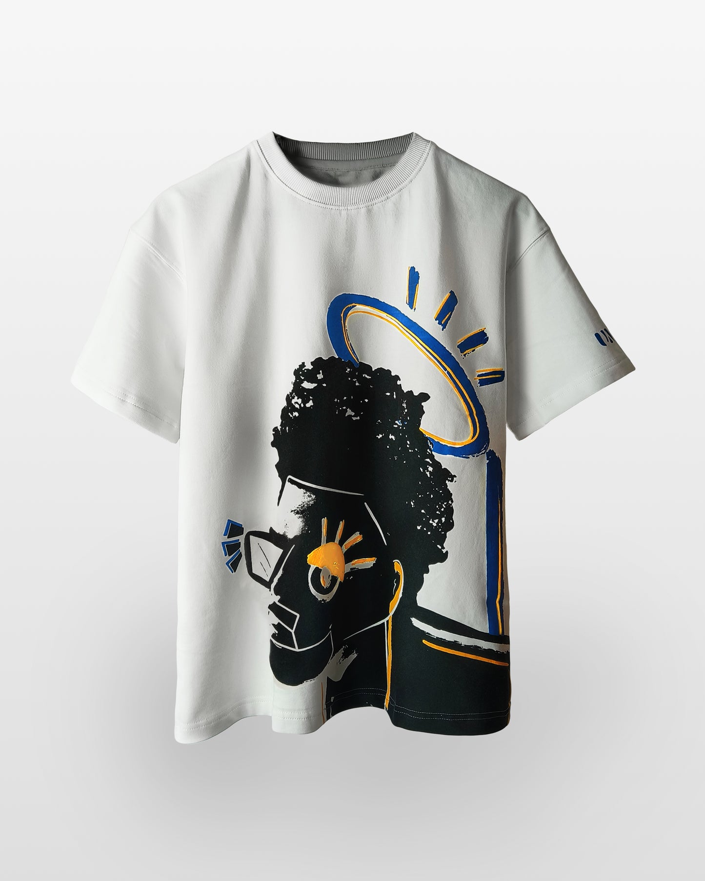 Abstract weeknd tshirt - Front