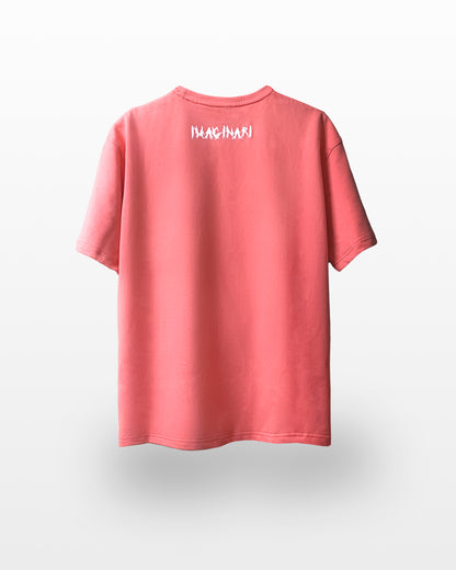 CrAcked Unus Imaginari Pink Tshirt - Back